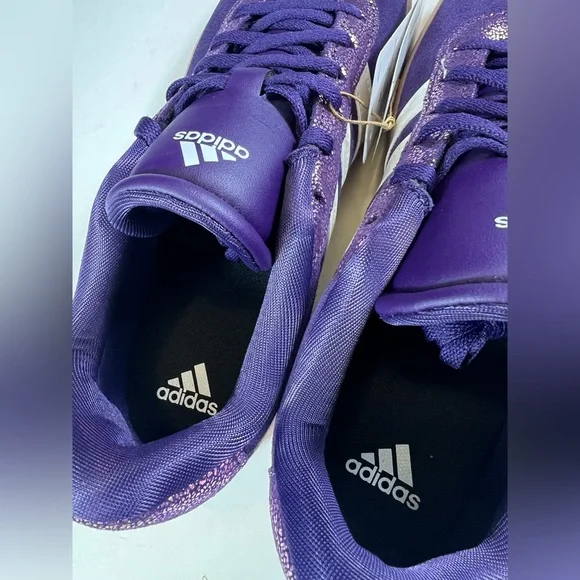 🆕Adidas VL Court 3.0 in the colors Aurora Plum/Zero Metalic/Pink Gum - Size:US 5 - Picture 13 of 17
